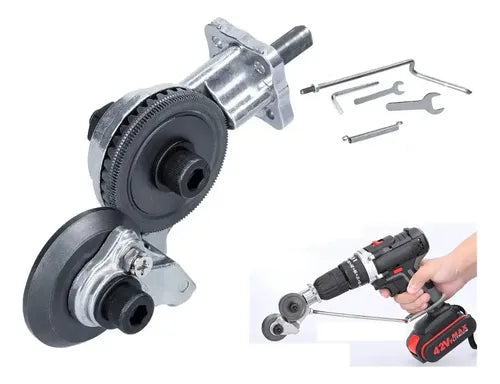 CORTADOR ELÉCTRICO DE CALAMINA - ADAPTADOR PARA TALADRO